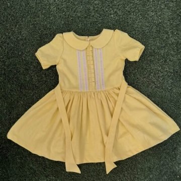 LEMON BABY FROCK