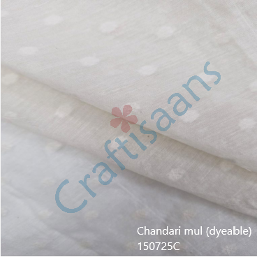 Chandari mul (dyeable) 150725C