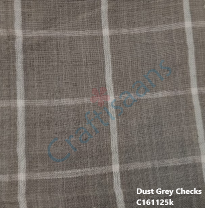 Dust Grey Checks C161125k