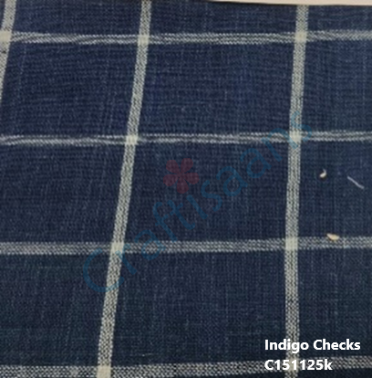 Indigo Checks C151125k