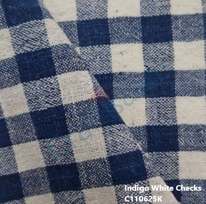 Indigo White Checks C110625K