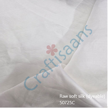 Raw soft silk (dyeable) 50725C