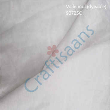 Voile mul (dyeable) 90725C